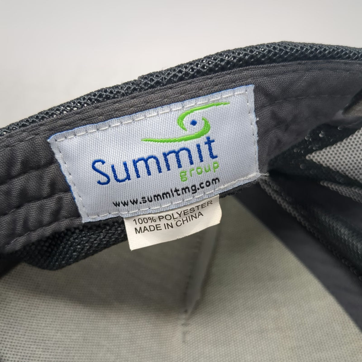 Summit Trucker Hat Gray One Size Schneider Electric Life Is On Snapback Mesh