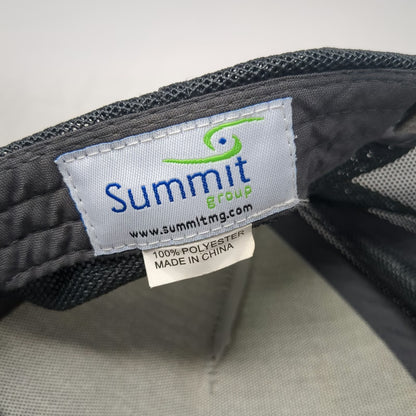 Summit Trucker Hat Gray One Size Schneider Electric Life Is On Snapback Mesh