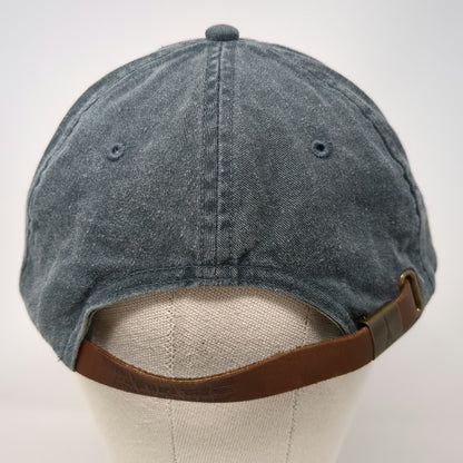 Adams Baseball Cap Green One Size Chesapeake Area Captains Hat Anchor Leather