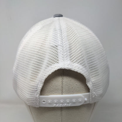 Alturas Homes Snapback Trucker Hat Gray One Size Mesh Back Pacific Headwear