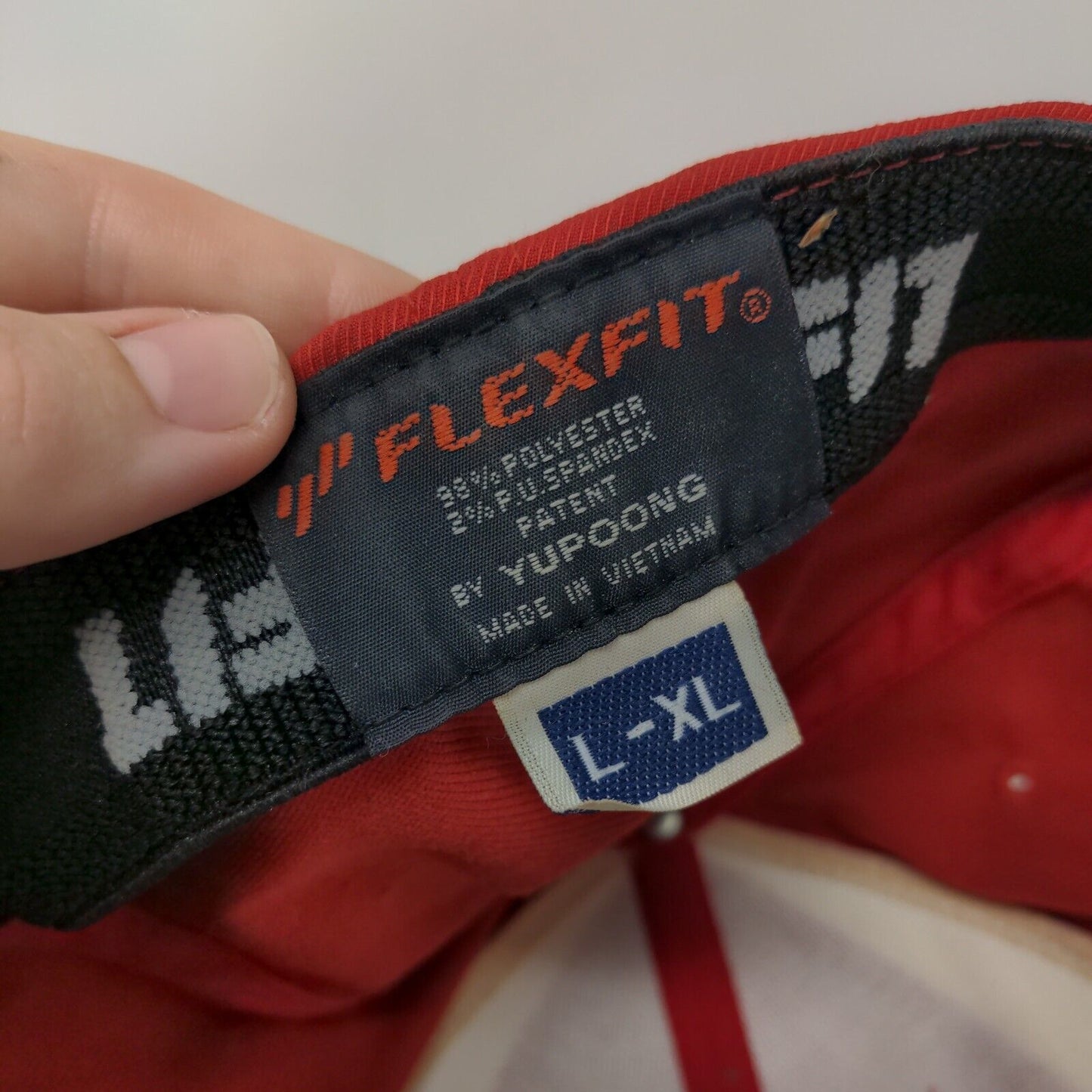 Lifeguard Fitted Hat Red Large/XL Embroidered Flexfit Yupoong