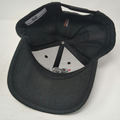 Guinn Outfitters Snapback Black Hat One Size Ram Mountain Canada Maple Leaf