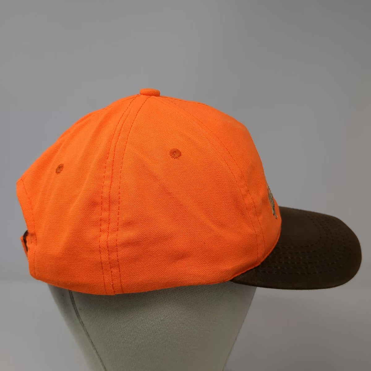 Outdoor Gander Mountain Baseball Cap Orange Brown One Size Strapback USA Hat