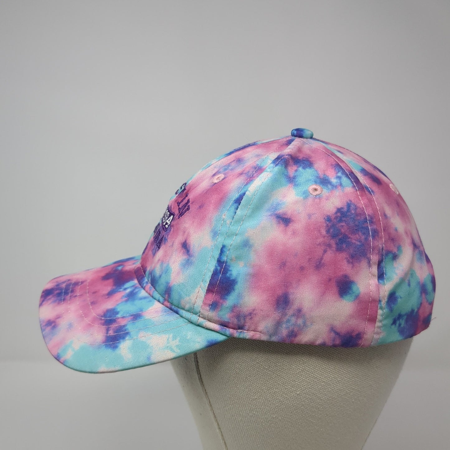Destin Florida Strapback Hat Multicolor One Size Adjustable Tie Dye