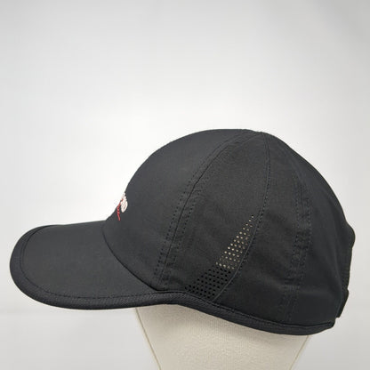 Kirkland Signature Strapback Hat Black One Size Perforated Solid