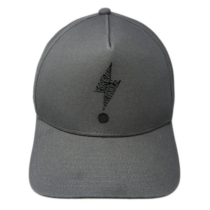Rivian 5 Panel Gray One Size Organic Cotton Forever Electric Snapback Hat