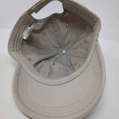 Columbia Baseball Cap Beige One Size Stop & Look Textured Patch Strapback Hat