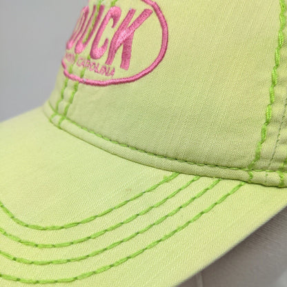 Duck North Carolina Strapback Hat Green One Size Adjustable Embroidered Jhats