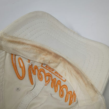 '47 Snapback Beige One Size Hat Kenny Chesney Tour 2009 Sun Embroidery Cotton
