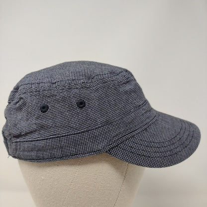 D&A Companies Strapback Cadet Army Hat Multi OSFA Houndstooth District