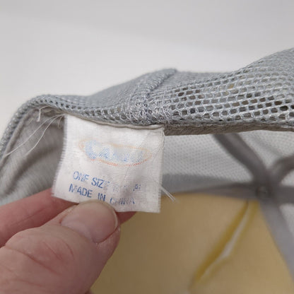 Strey's Valley Topper Sales Snapback Rope Trucker Hat Gray One Size