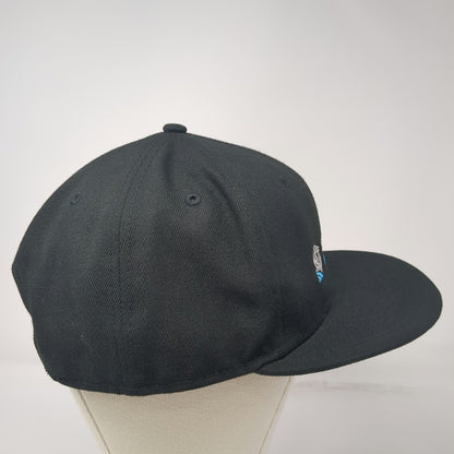 New Era Snapback Black Hat One Size ServiceTitan Commercial 9FIFTY Flat Brim