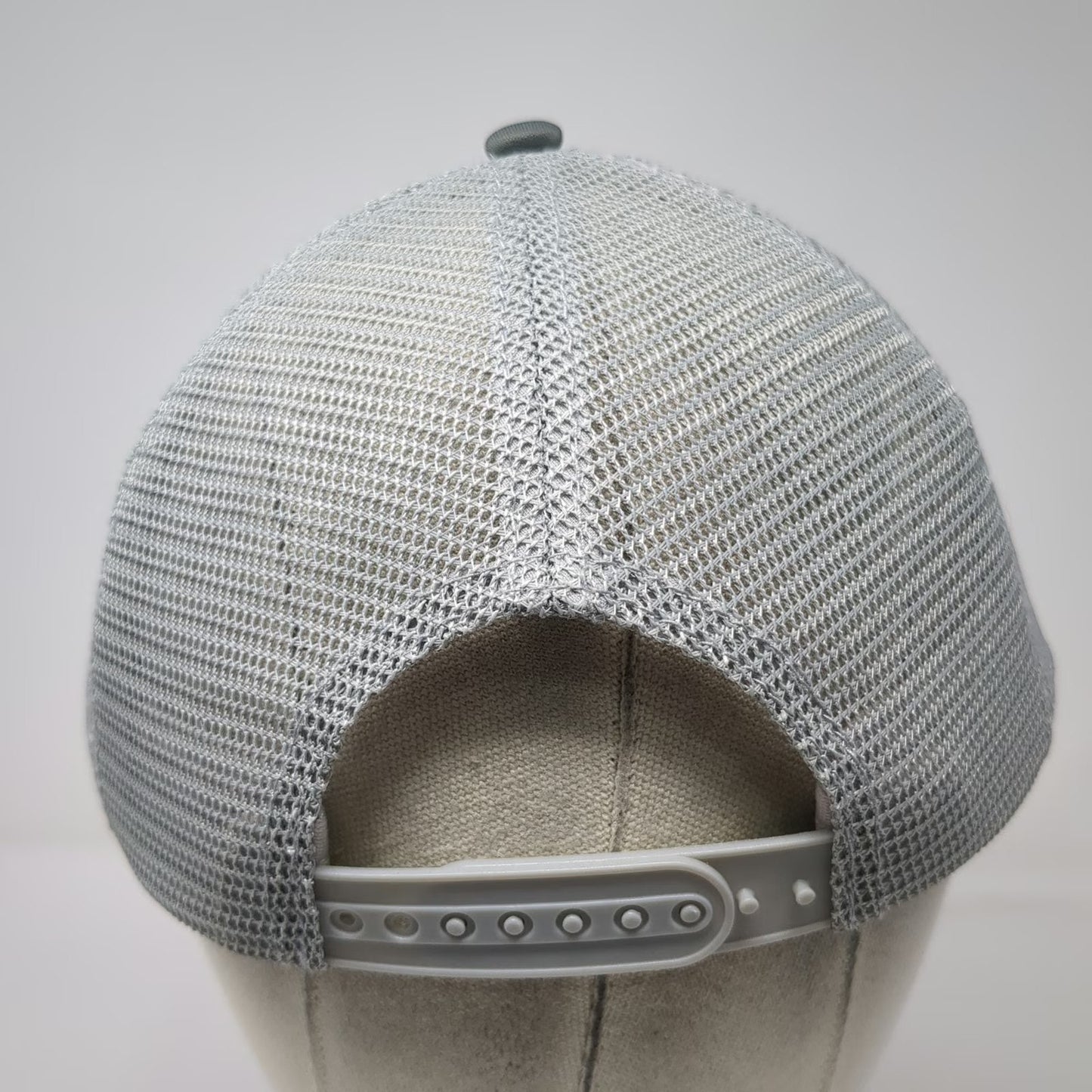 Pacific Headwear Trucker Hat Gray One Size Mesh Snapback Good Vibes High Tides
