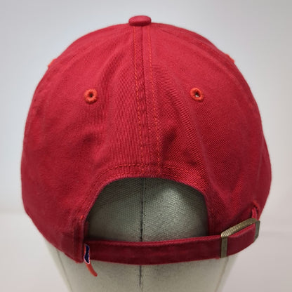'47 New England Patriots NFL Red One Size Throwback Embroidered Twill Cap Hat
