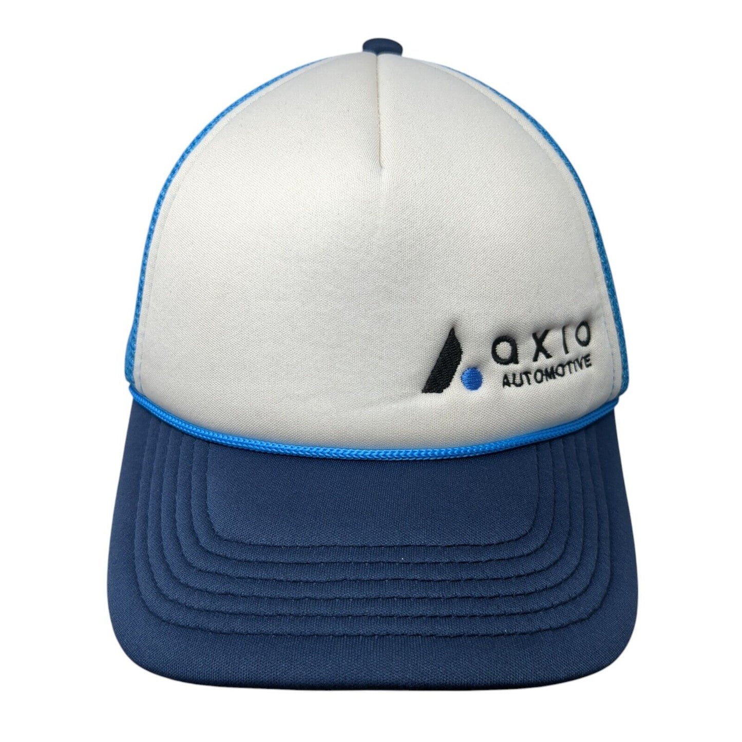Axio Automotive Snapback Rope Trucker Hat Multi One Size Mesh Back