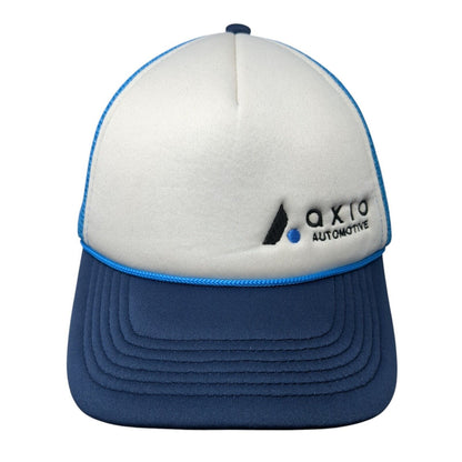 Axio Automotive Snapback Rope Trucker Hat Multi One Size Mesh Back