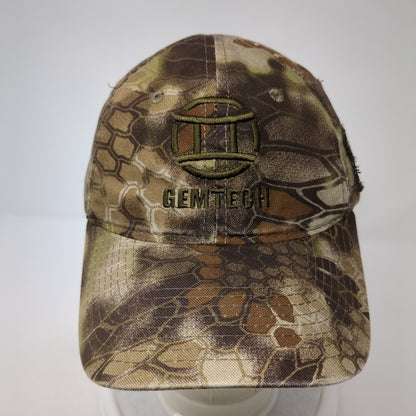 Gemtech World Class Silencers Strapback Hat Camo One Size Kryptek Outdoor Cap