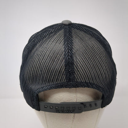 SGW Snapback Mesh Back Trucker Hat Gray One Size Adjustable Richardson