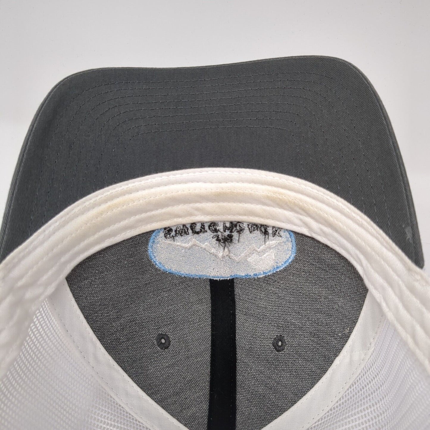 The Switchback Snapback Trucker Hat Gray OS Adjustable Mesh Back Richardson