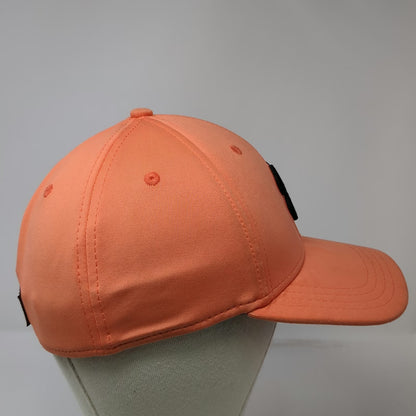 Black Clover Baseball Cap Orange One Size Stretch Fit Live Lucky Clover Logo Hat