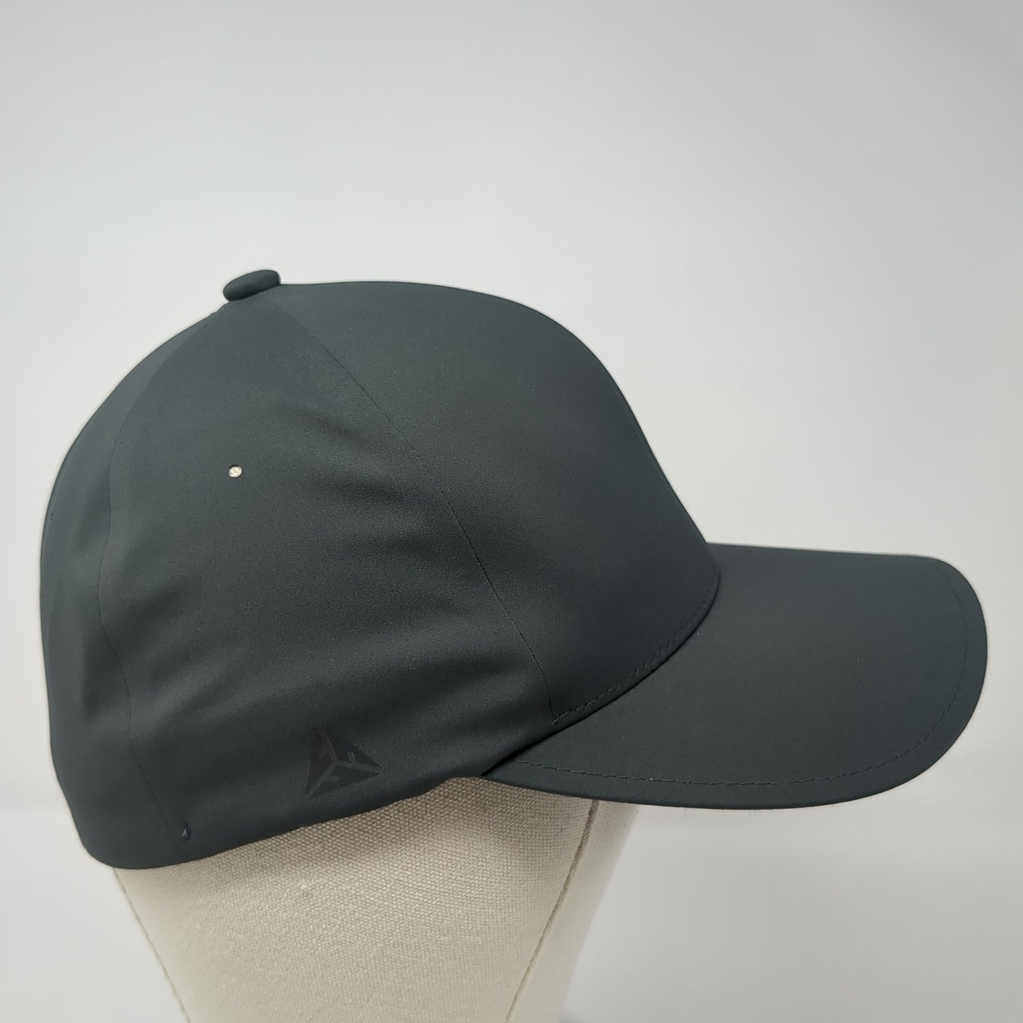 Local Fitted Hat Gray Medium Embroidered Flexfit Delta Solid Outdoor