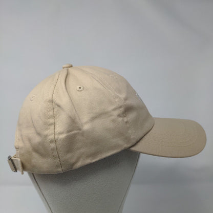 Pinners Slideback Hat Tan OSFA Adjustable Embroidered Vent Holes