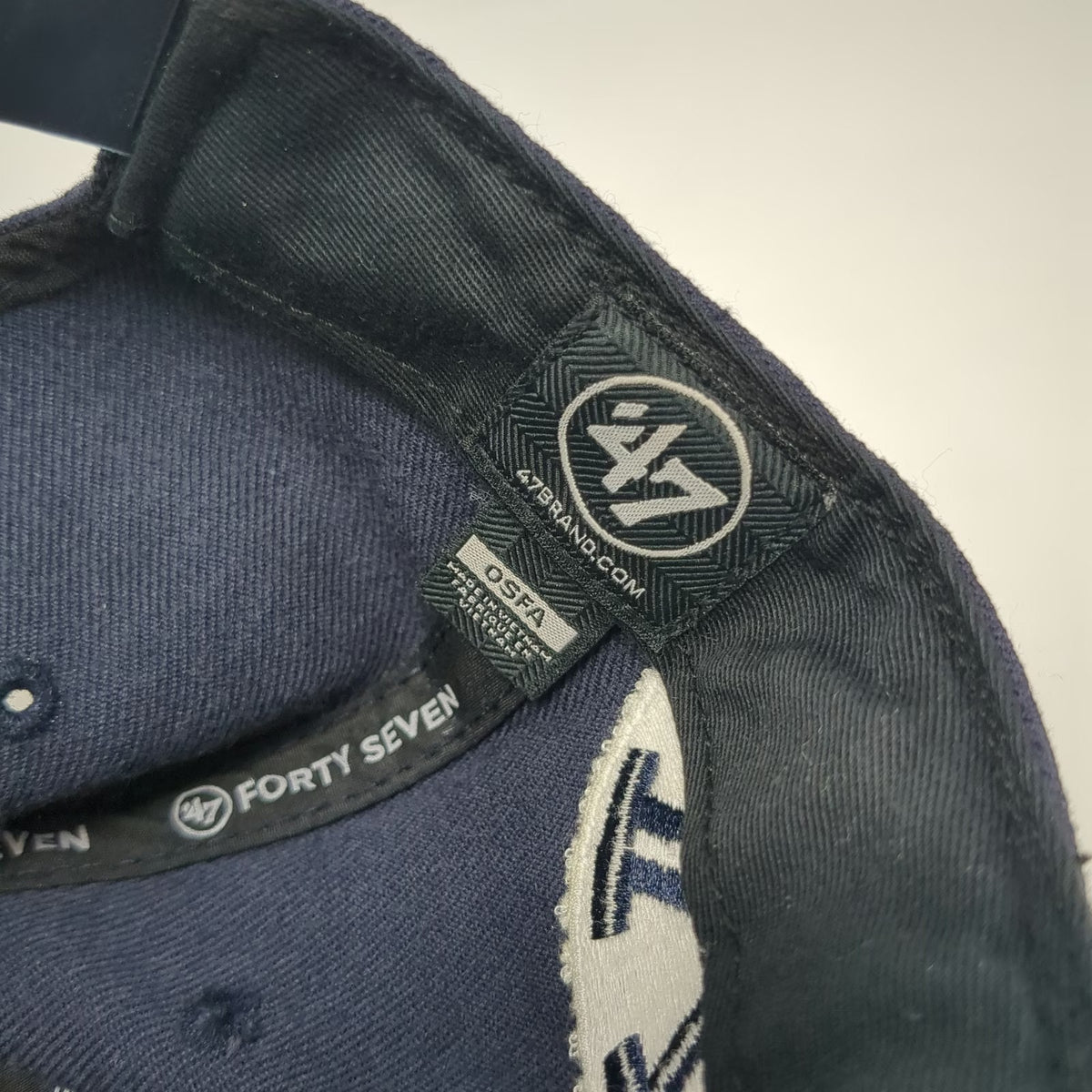 BYU Cougars NCAA 47 Brand Snapback Blue One Size Flat Brim Embroidered Logo Hat