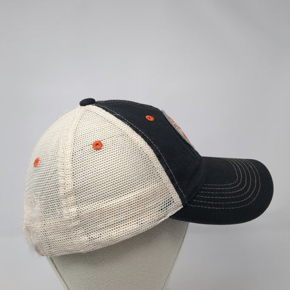Zephyr Idaho State Bengals NCAA Trucker Hat Black Beige Orange OSFM Mesh Back