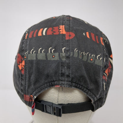 Herschel Strapback 5 Panel Hat Multi One Size Adjustable All Over Print