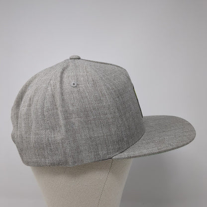 Idaho Est. 1890 Take Me To The Mountains Snapback Hat Gray OS Classics Yupoong