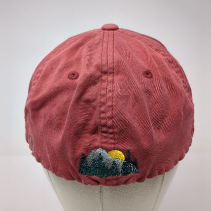 Terrace Lakes Resort Fitted Hat Red S/M Stretch Flexfit Embroidered Richardson
