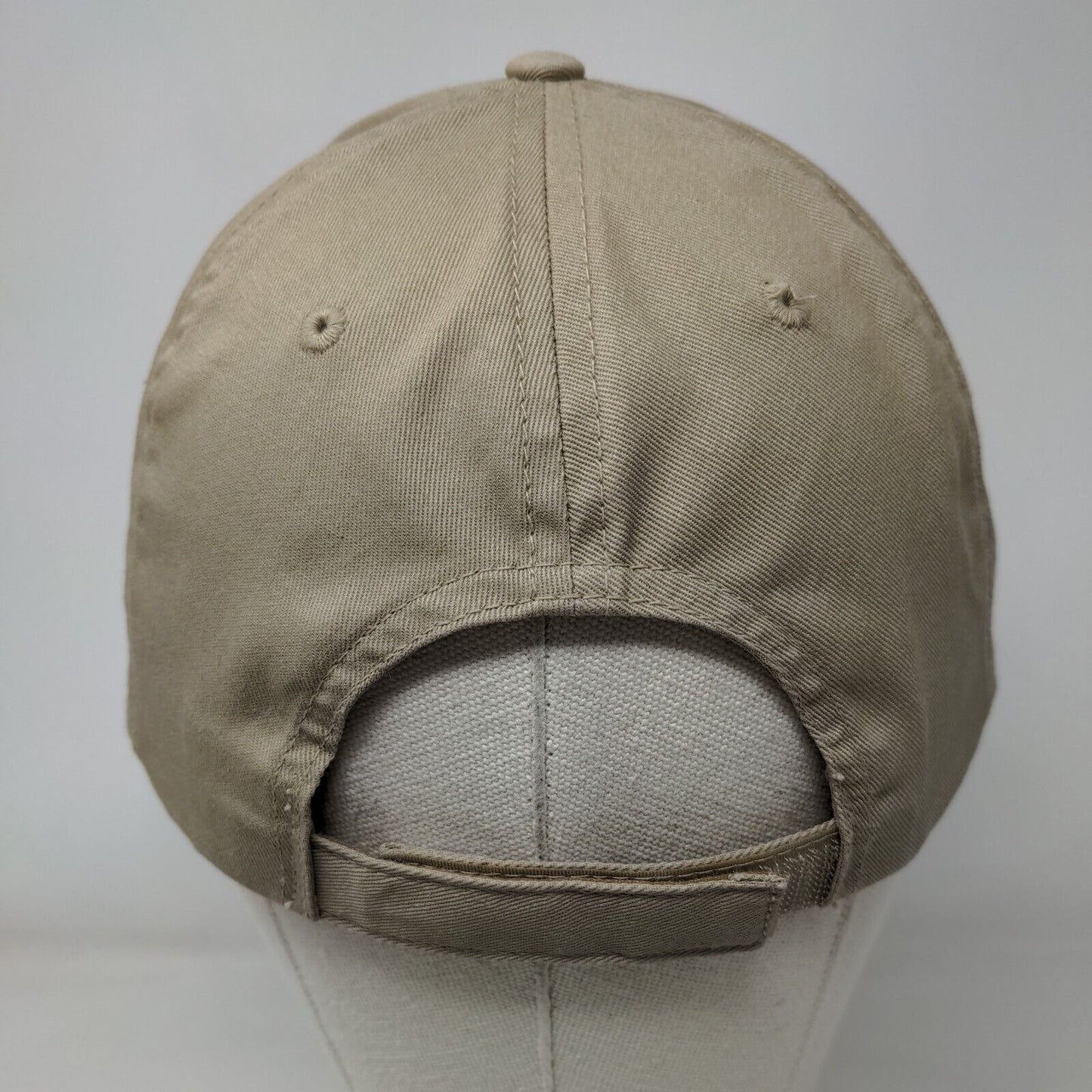 Williston Shooters Club Strapback Hat Tan One Size Adjustable Embroidered BIG X