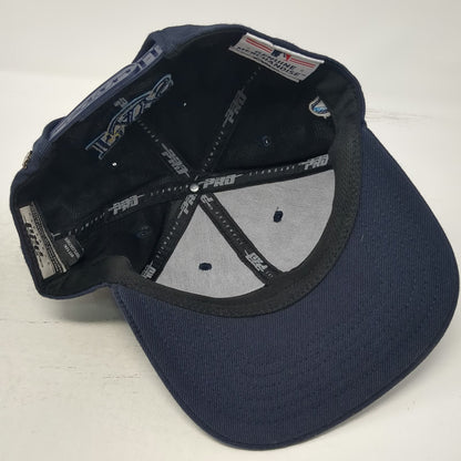 Tampa Bay Rays MLB Pro Standard Snapback Hat Blue One Size Leather Button Logo