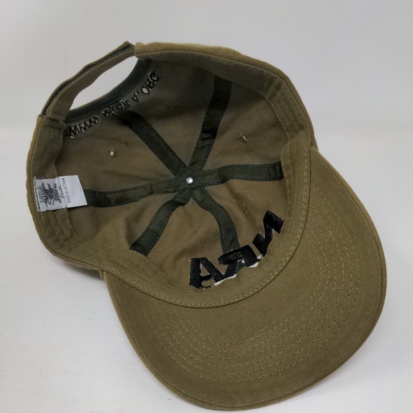 NRA Institute For Legislative Action Strapback Hat Brown One Size Adjustable