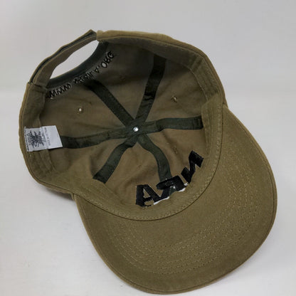 NRA Institute For Legislative Action Strapback Hat Brown One Size Adjustable