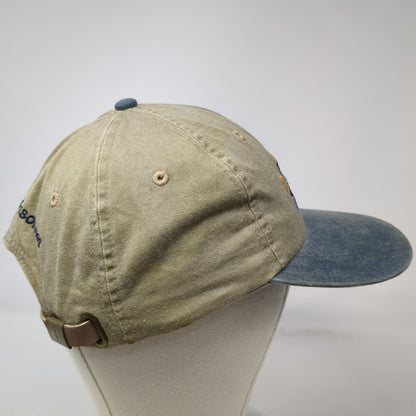 Adams Baseball Cap Beige One Size PC-PLUS OnLine Computer Logo Slideback Hat