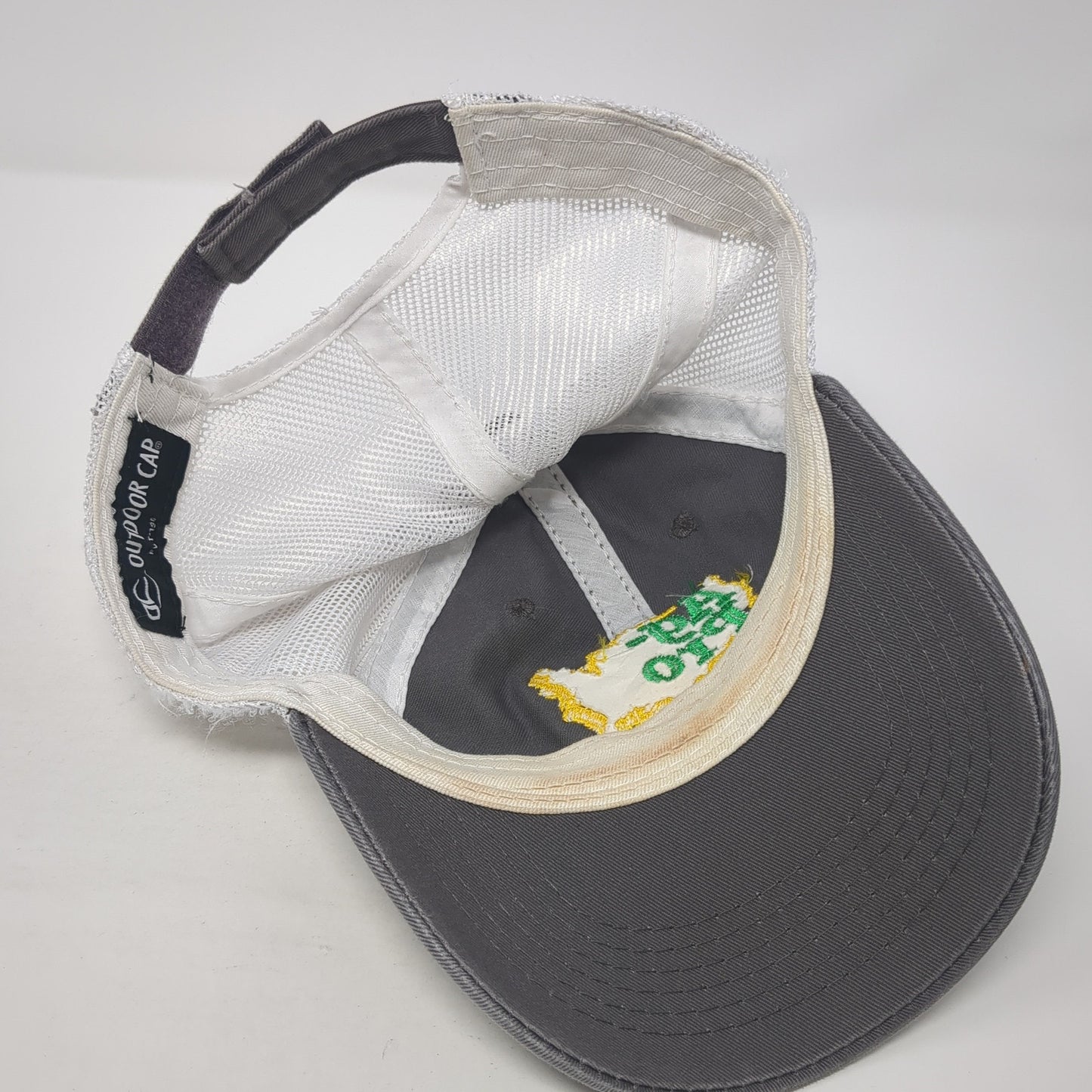 Ag-Pro Strapback Trucker Hat Gray One Size Adjustable Mesh Back Outdoor Cap