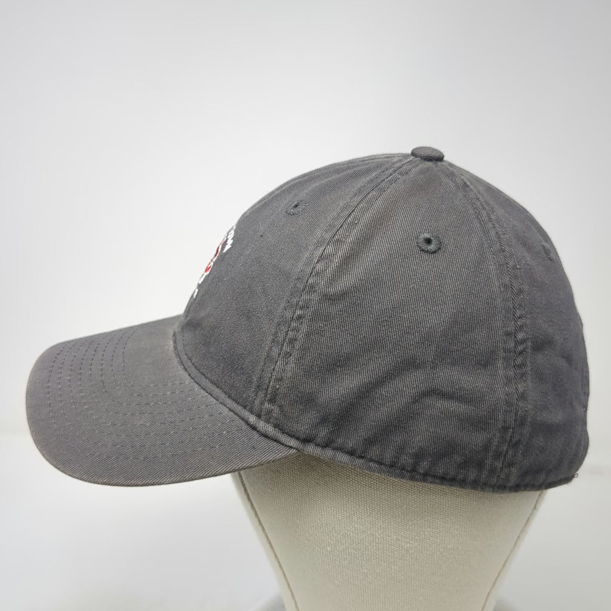 Legacy North Central College NCAA Gray Baseball Cap OSFM Interlocking Logo Hat