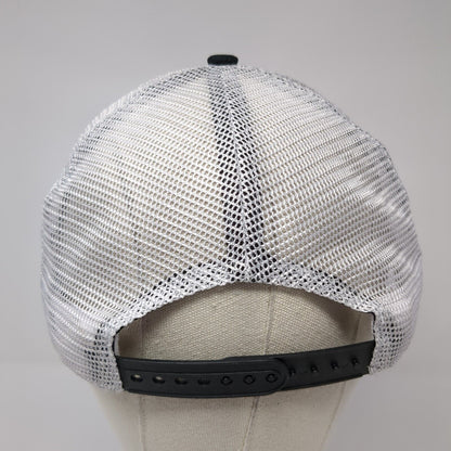 Redneck Snapback Mesh Back Trucker Hat Black One Size Cowboy Hardware
