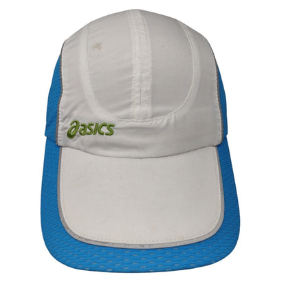 Asics Strapback Hat Multicolor OSFA Adjustable Mesh Trim Embroidered