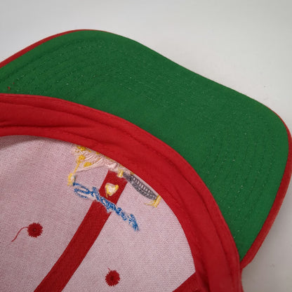 Snapback Red One Size Sydney Australia Opera House Harbour Bridge Graphic Hat
