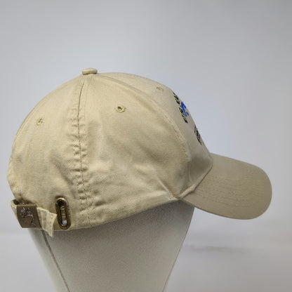 Polar Graphics US Naval Base Guantanamo Bay Cuba Beige Baseball Cap Hat Vintage