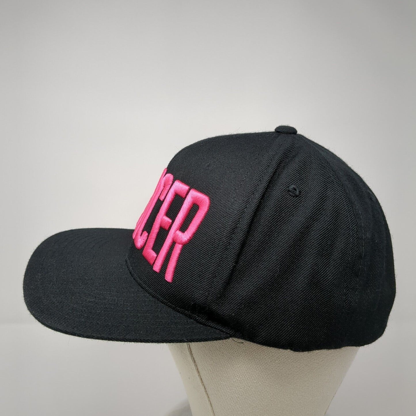 Dancer Snapback Hat Black One Size Adjustable The Classics Yupoong