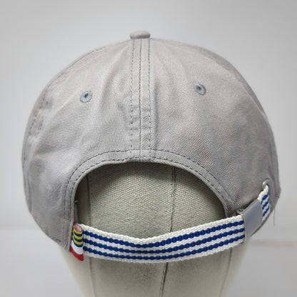 Guy Harvey Baseball Cap Gray One Size Marlin Fishing Adjustable Strapback Hat