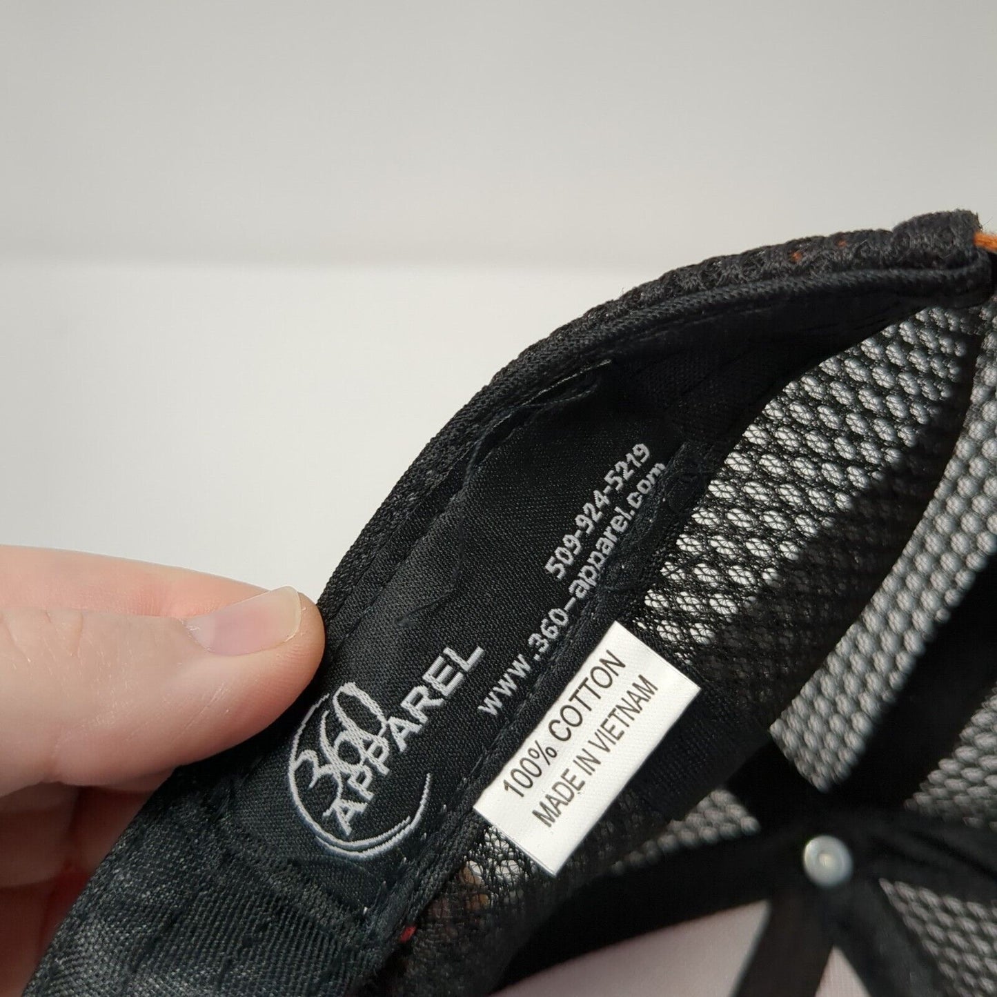 Rangen Inc Strapback Mesh Back Trucker Hat Multi One Size Embroidered