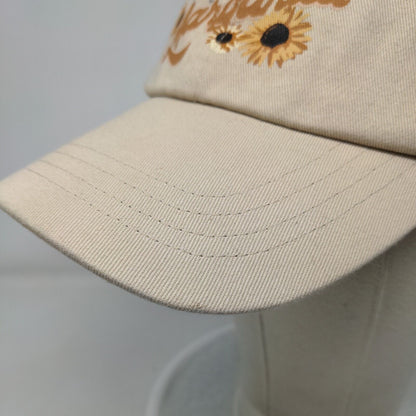 Mamacita Needs A Margarita Snapback Hat Tan OSFM Adjustable 6 Panel