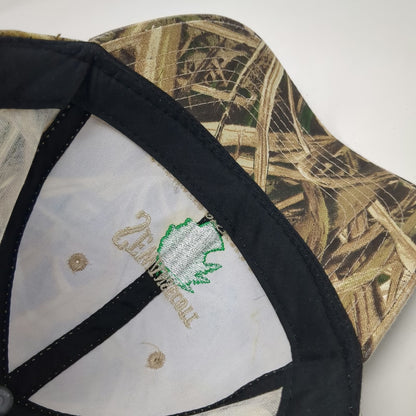 Outdoor Cap Baseball Cap Brown One Size Camo Sewansecott Oysters Clams Hat