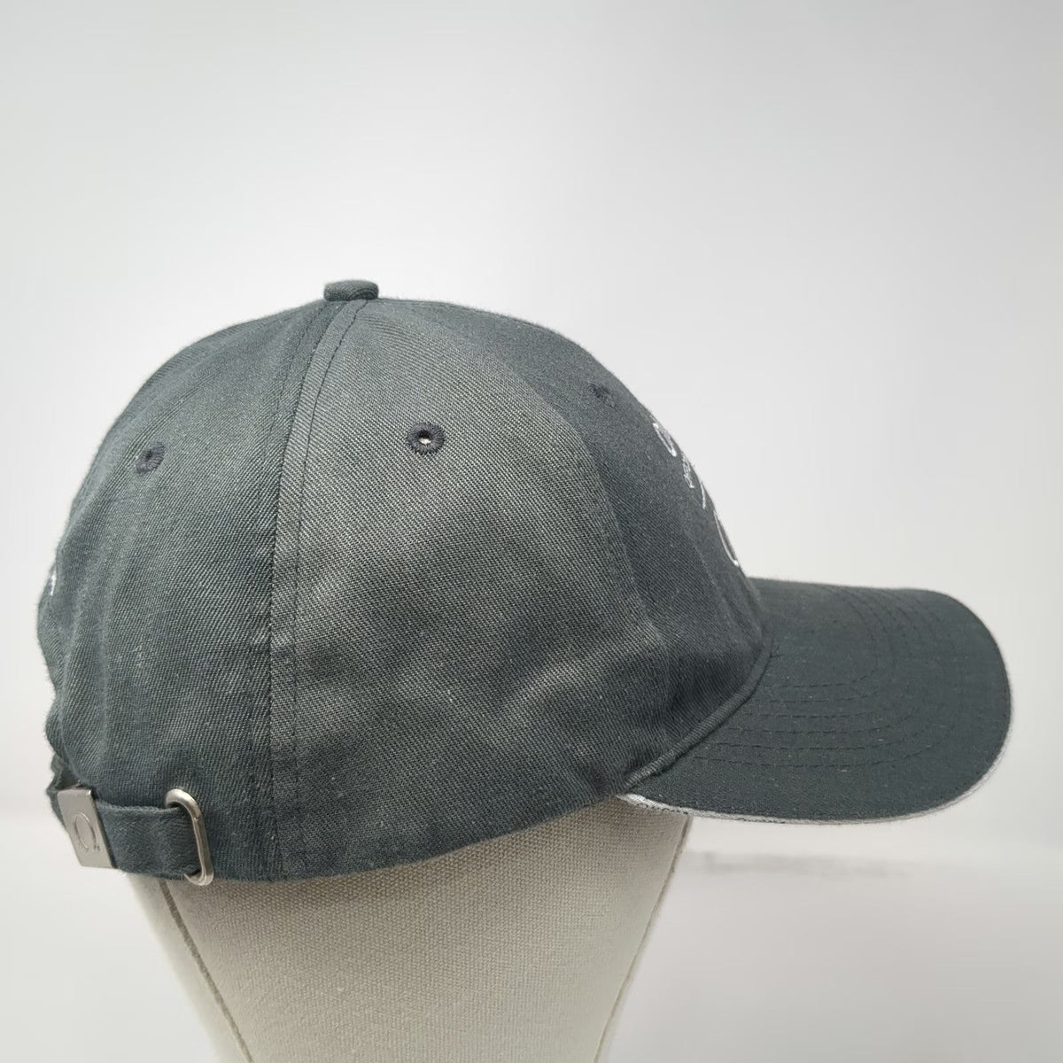 Omega Baseball Cap Gray One Size Olympics Official Timekeeper Logo Slideback Hat