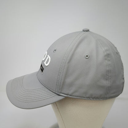 IZOD Baseball Cap Gray One Size Golf Ball Marker Performance Slideback Hat Logo