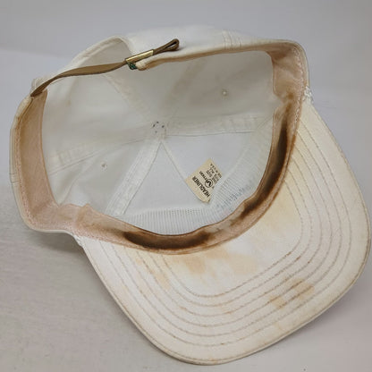 Headliner American NDT Products Inc 5 Panel White Hat One Size Rope Strapback